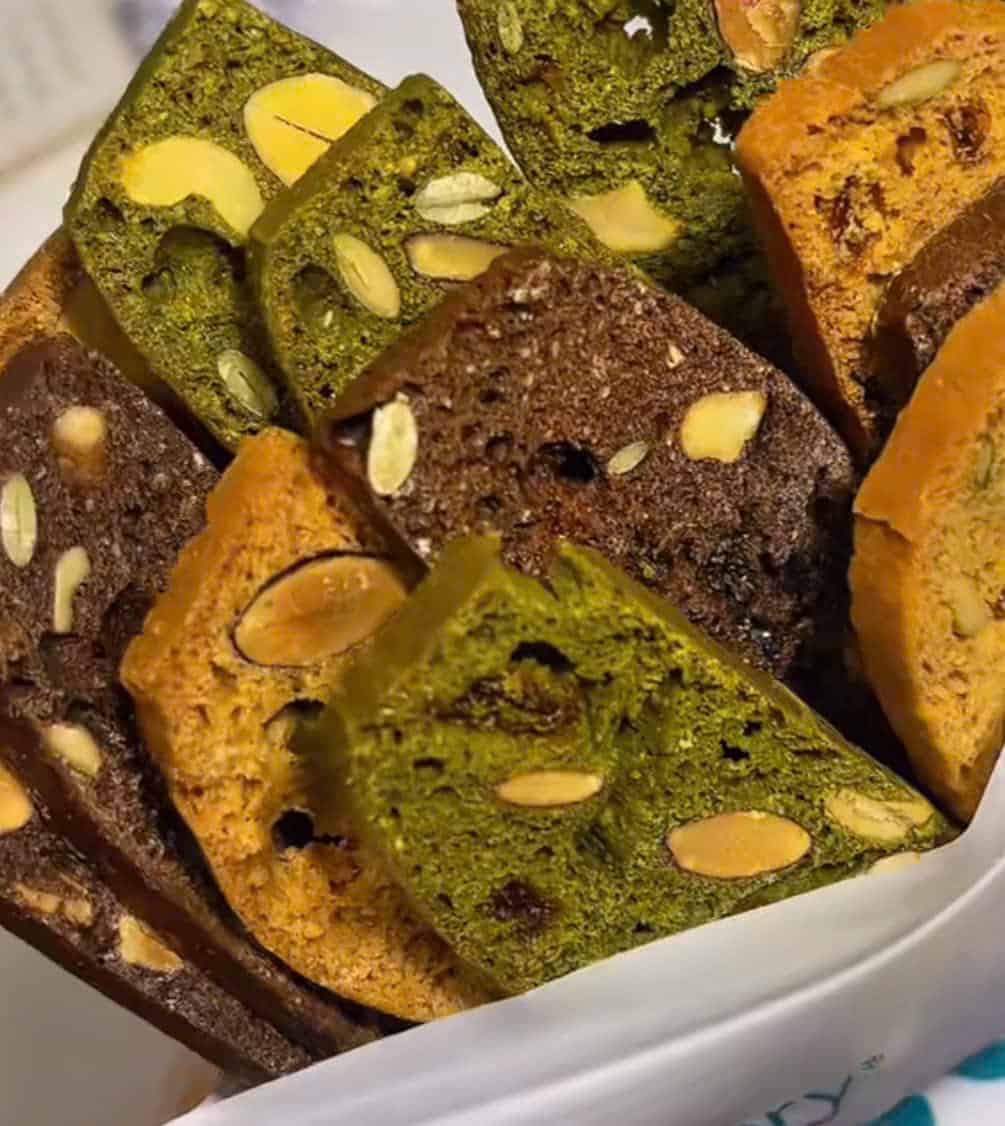 Set Biscotti Healthy (Vani, Socola, Matcha)