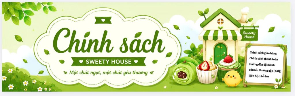 Chính sách thanh toán Sweety House